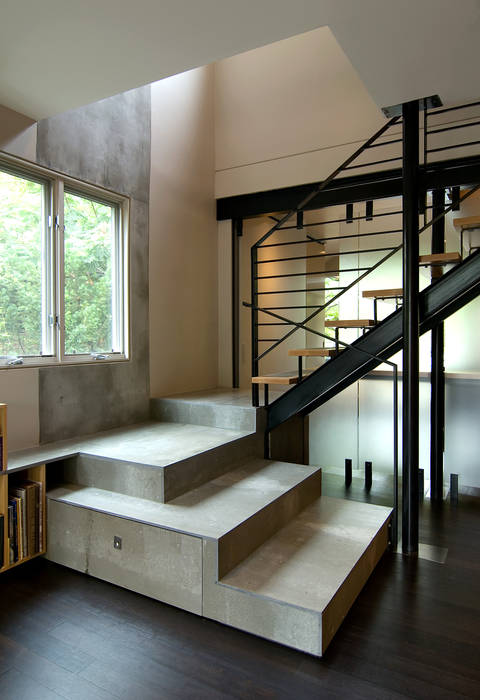 Q Place Residence, KUBE architecture KUBE architecture Escalier