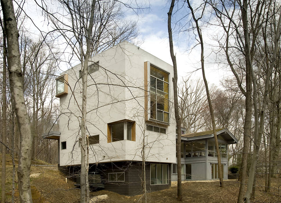 Forest House, KUBE architecture KUBE architecture Modern Houses