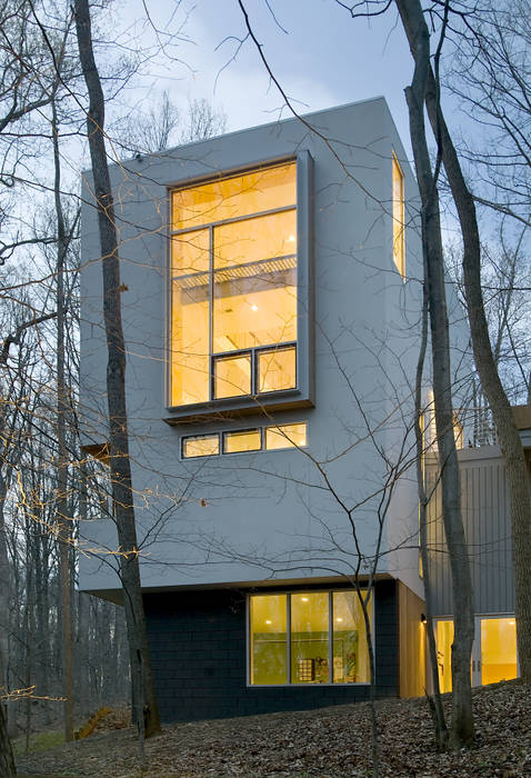 Forest House, KUBE architecture KUBE architecture Modern home