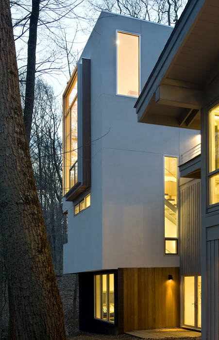 Forest House, KUBE architecture KUBE architecture 모던스타일 주택