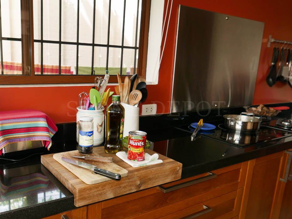 Absolute Black Granite Kitchen Countertop in Sunny Hills, Talamban Stone Depot Kitchen Absolute Black,Granite,Cebu City,Cebu,Philippines