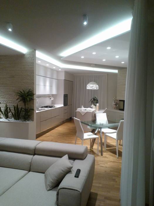 Luce e Design, Studio ARCH+D Studio ARCH+D Livings de estilo moderno