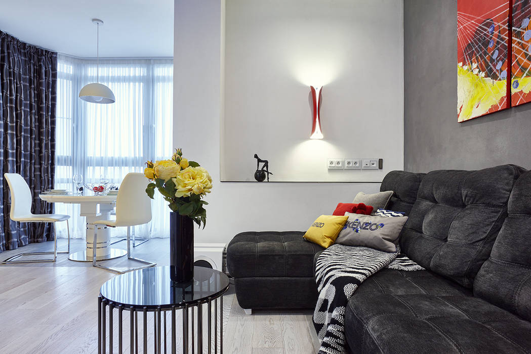 Salas de estar minimalistas por вира-артстрой minimalista | homify