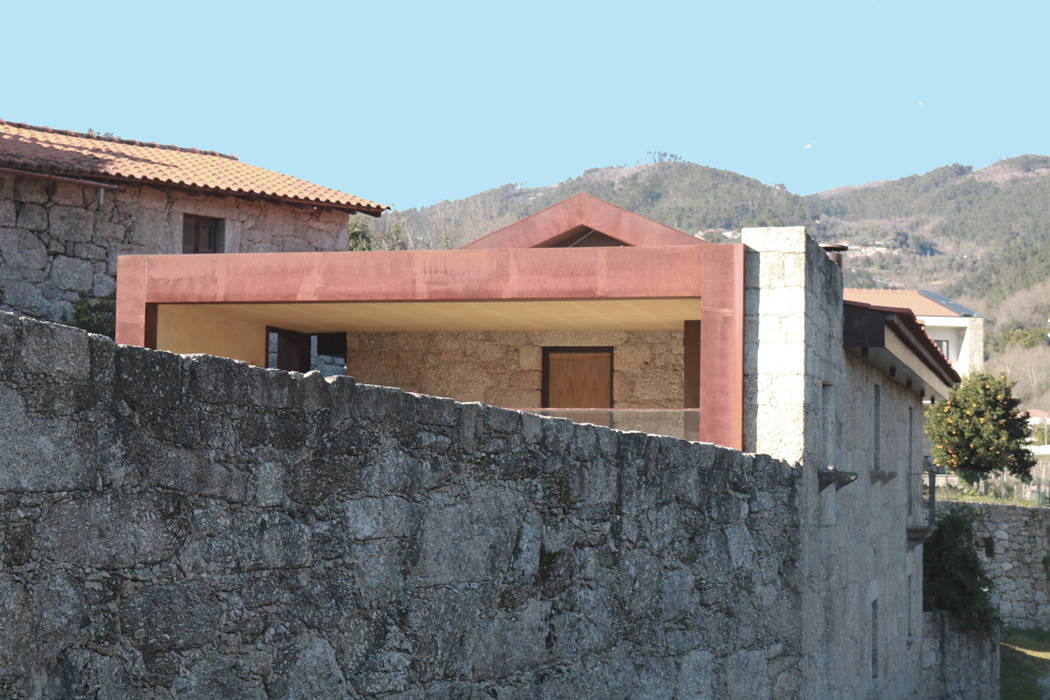 Casa no Gerês homify Casas unifamilares Pedra habitação,casa de férias