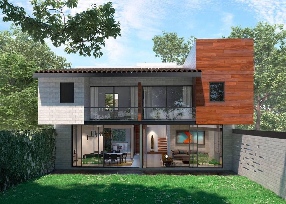 Casa MR 4, Fi Arquitectos Fi Arquitectos Single family home