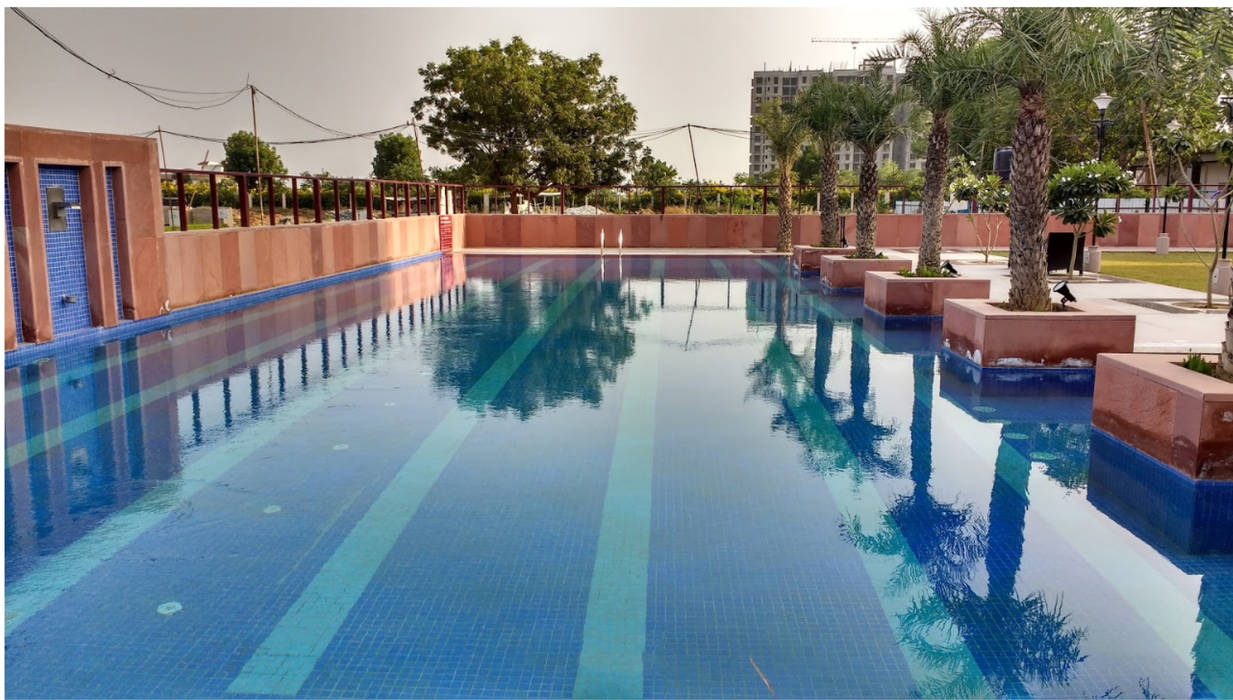 Swimming Pool NMP Design Modern pool