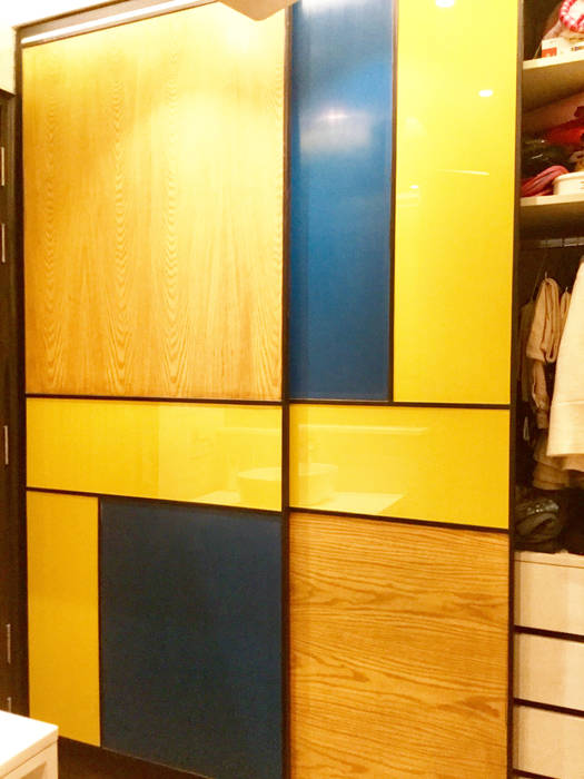 Residence design, bhera enclave eclectic style dressing ...