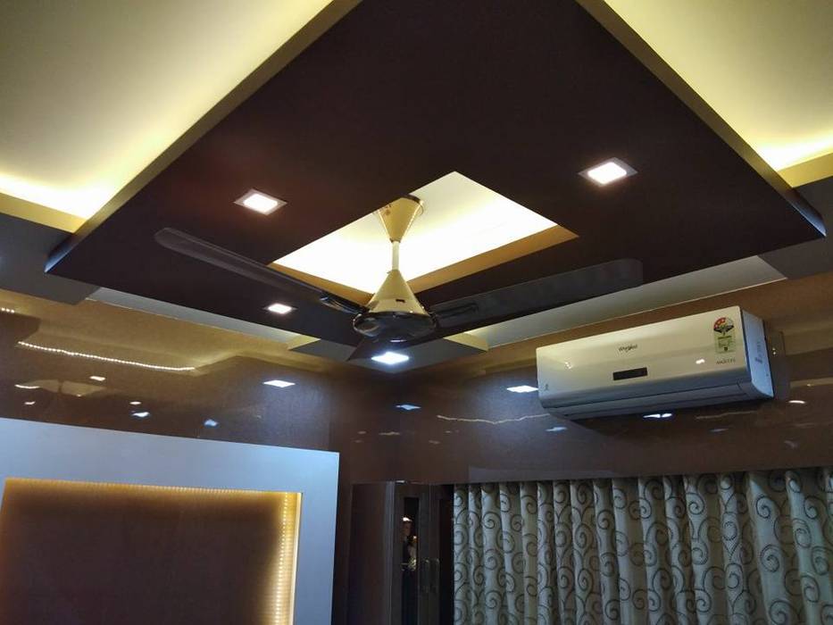 3bhk completed project mira road, KUMAR INTERIOR THANE KUMAR INTERIOR THANE Techos planos