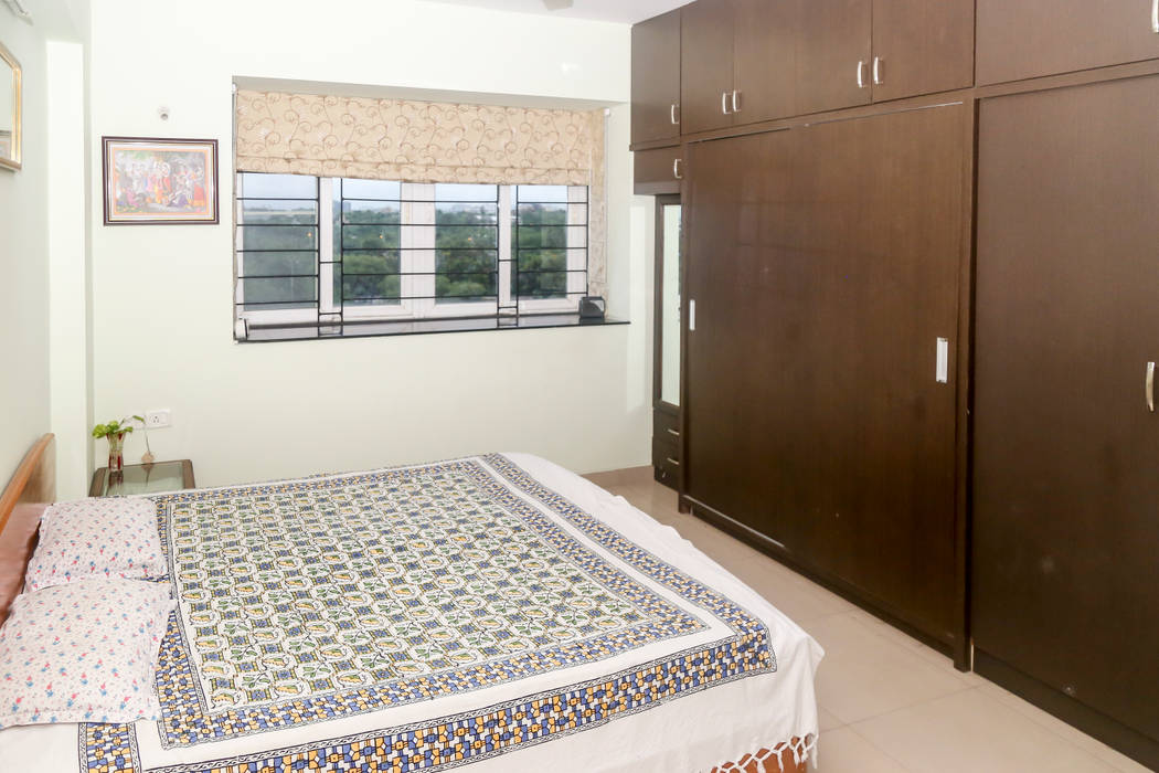 Mr. Kishan InduFortuneCity, Ghar Ek Sapna Interiors Ghar Ek Sapna Interiors Modern style bedroom