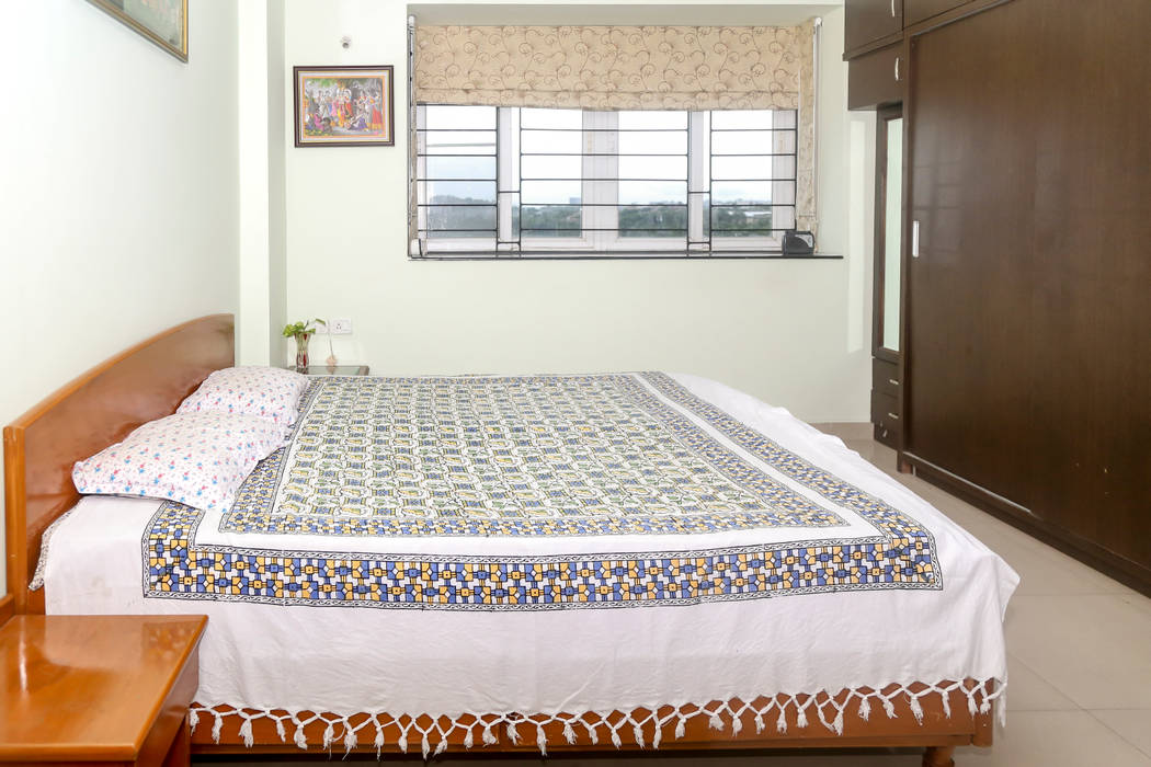 Mr. Kishan InduFortuneCity, Ghar Ek Sapna Interiors Ghar Ek Sapna Interiors Modern style bedroom