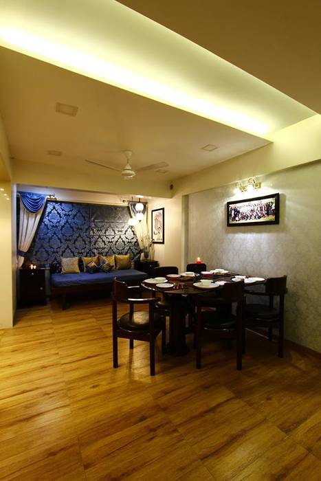 Dr.ramesh/Bhavna Bhanushali , PSQUAREDESIGNS PSQUAREDESIGNS Modern dining room