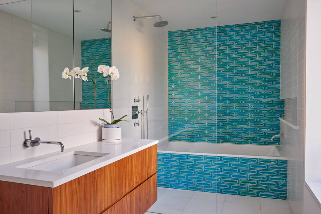 Red Hook Townhouse, Sarah Jefferys Design Sarah Jefferys Design Modern style bathrooms