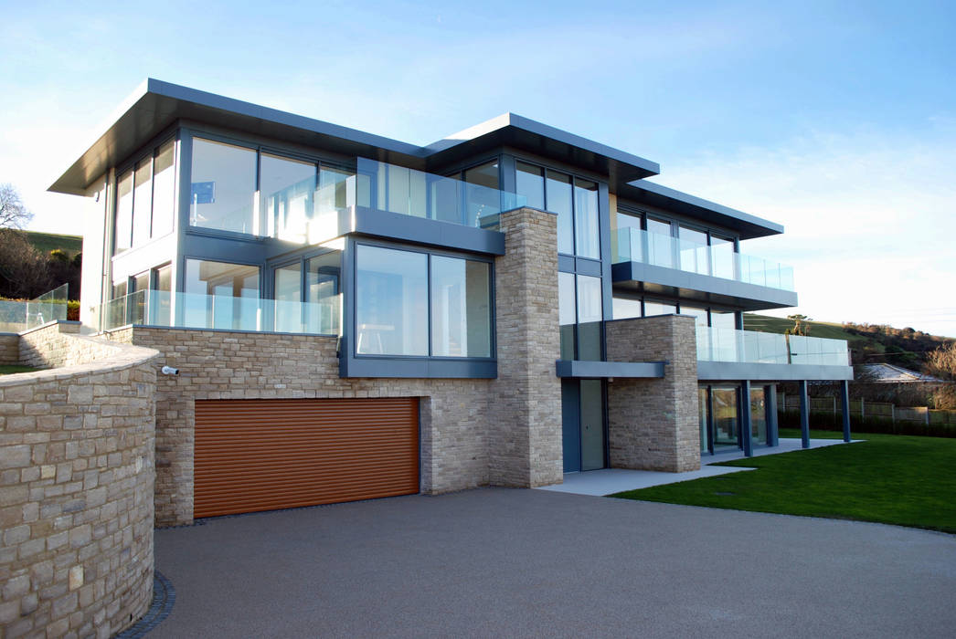 Family Home in Swanage, Dorset, David James Architects & Partners Ltd David James Architects & Partners Ltd Modern houses