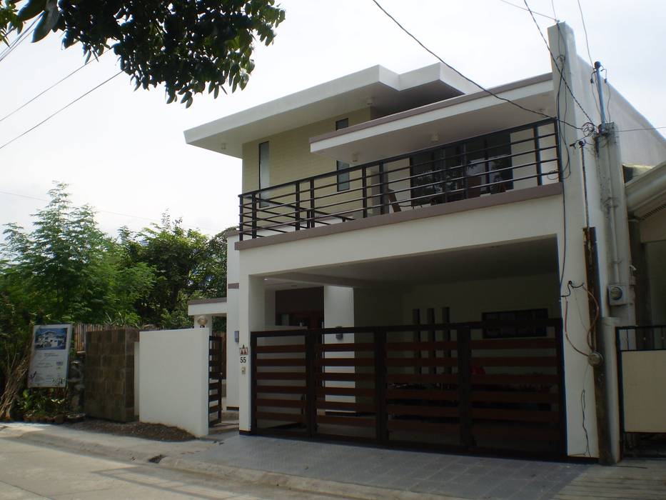 Reconstructed HC-Residence at Antipolo City, KDA Design + Architecture KDA Design + Architecture Dom jednorodzinny