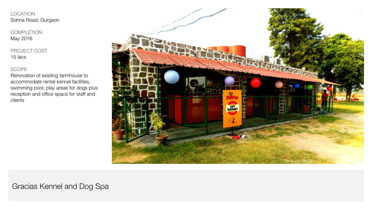 Dog Kennel + Spa | Gurgaon, Inno[NATIVE] Design Collective Inno[NATIVE] Design Collective Commercial spaces Commercial Spaces