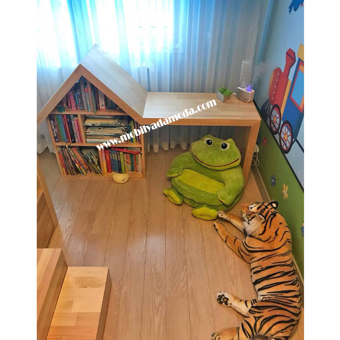 Doğal Ağaç Montessori Bebek Odası, Yankı'nın Odası, MOBİLYADA MODA MOBİLYADA MODA Boys Bedroom