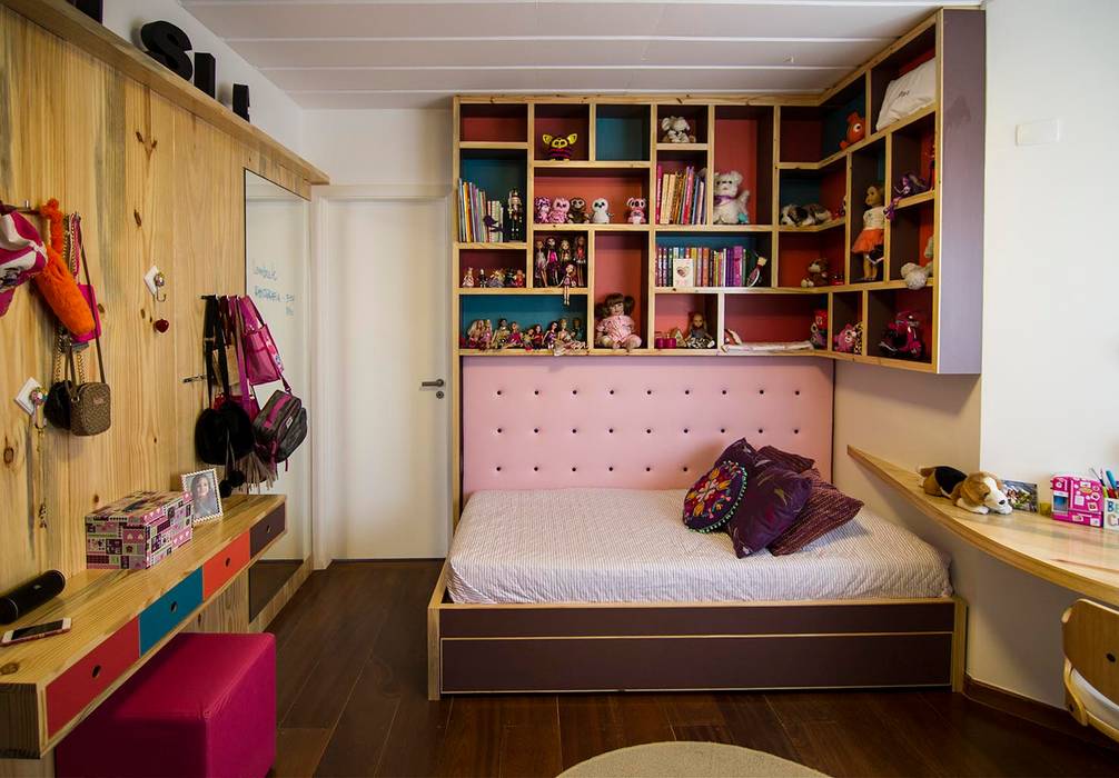 Dormitório Menina homify Quarto infantil moderno