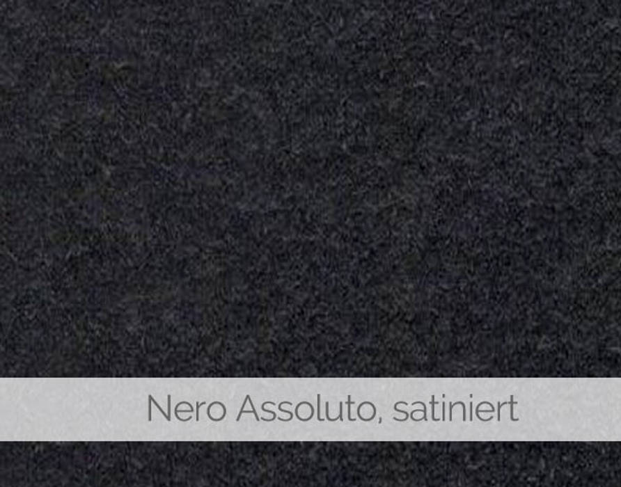 Granit Nero Assoluto Geflammt Geburstet Satiniert Von Klepfer Naturstein Gbr Modern Granit Homify