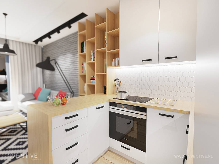 KONTRASTY, INVENTIVE studio INVENTIVE studio Unit dapur