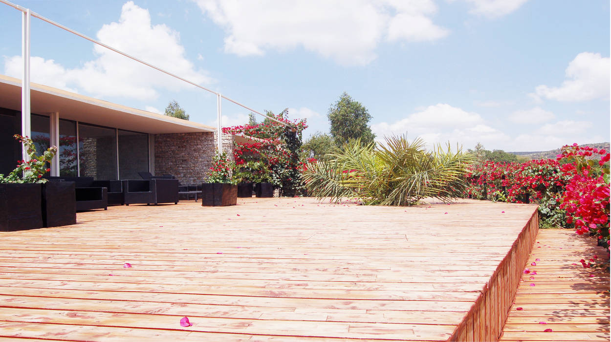 Terrasse TAG Balcon, Veranda & Terrasse minimalistes