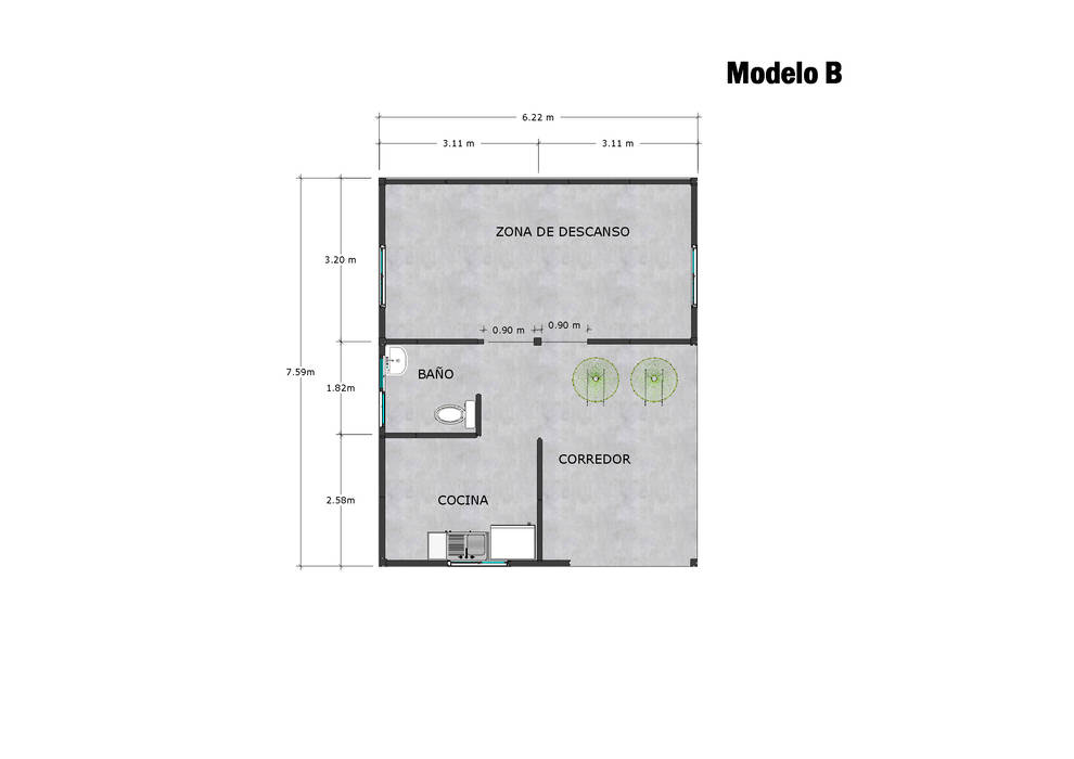 Vivienda Comitancillo, Variable Arquitectura Variable Arquitectura Commercial spaces مضبوط کیا گیا کنکریٹ Office buildings