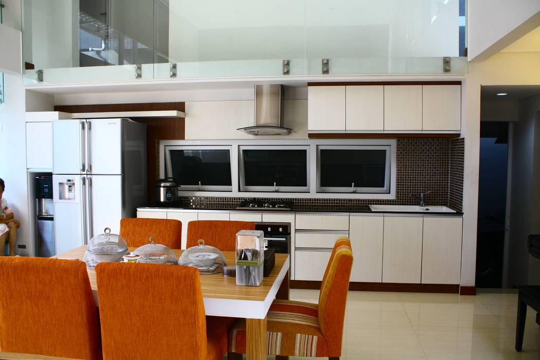 Living - Dining and Pantry - Cipete, Exxo interior Exxo interior Cozinhas embutidas