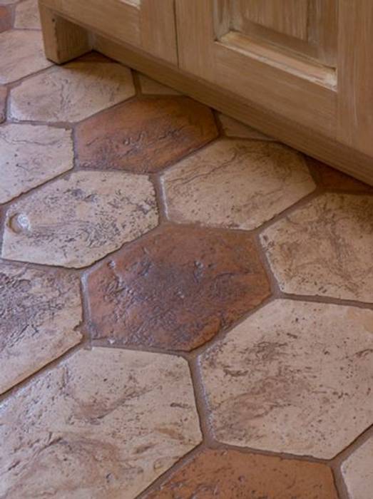 Handcrafted terracotta: product of passion - handcrafted terracotta floor tiling, Terrecotte Europe Terrecotte Europe Комерційні приміщення Плитки Місце проведення