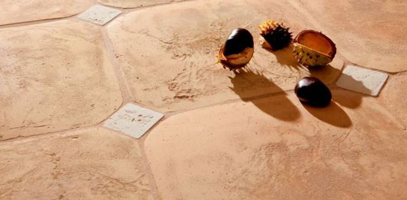 Handcrafted terracotta: product of passion - handcrafted terracotta floor tiling, Terrecotte Europe Terrecotte Europe مساحات تجارية بلاط متاحف