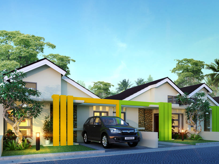 B residence, Gubah Ruang Gubah Ruang