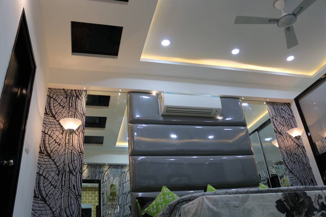 False Ceiling Design In Bedroom Asian Style Bedroom By