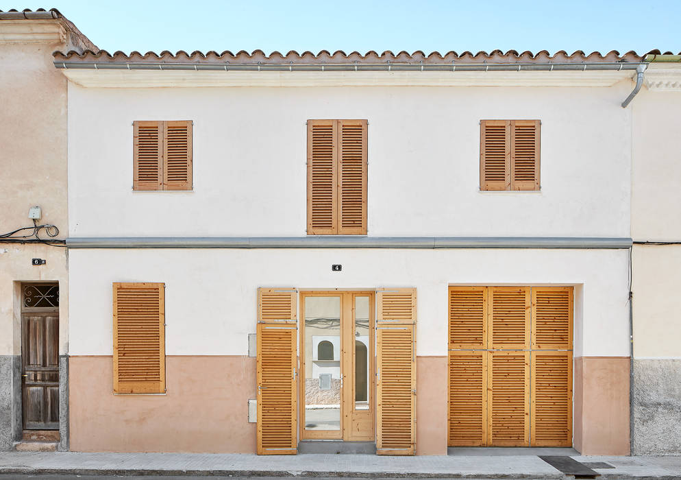 Ca na Mar i en Pere, PONT consultori d'arquitectura PONT consultori d'arquitectura Terrace house Wood Wood effect