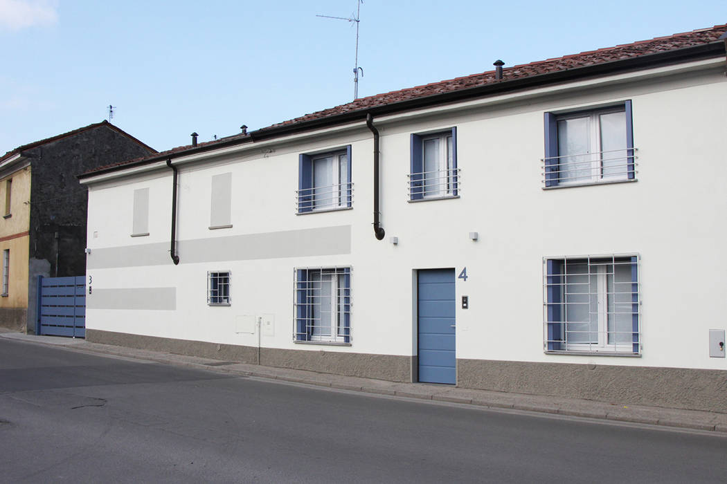 Casa con corte, atelier architettura atelier architettura Maison individuelle