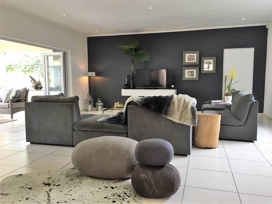House Linden - Johannesburg, House of Gargoyle House of Gargoyle Modern living room Sofas & armchairs
