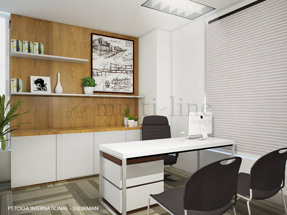 PT TOGA INTERNATIONAL OFFICE Multiline Design Ruang Komersial office,interior,Kantor & toko