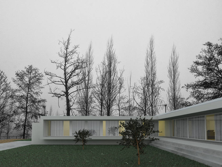 Casa do Bosque, hom'A hom'A Casas de estilo minimalista