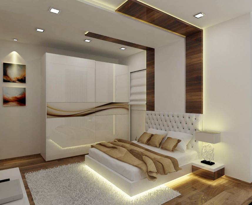 Master Bedroom A Design Studio Modern Bedroom Wood Wood effect