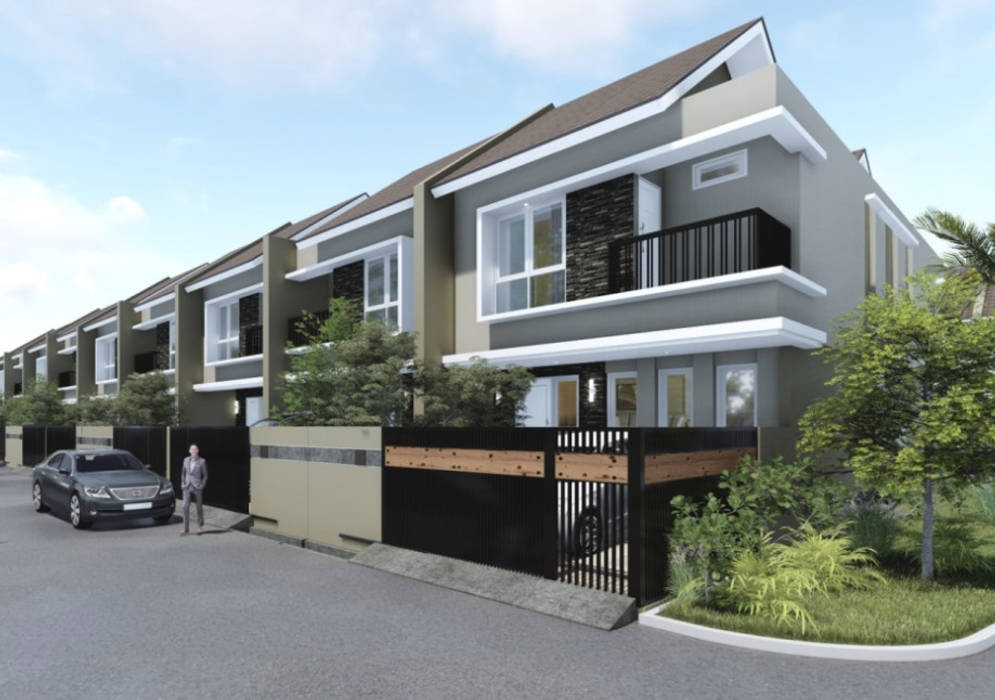 Gading Kenten Residence - Palembang, ANJARSITEK ANJARSITEK Nhà có sân thượng