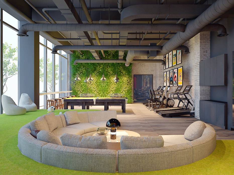 Thiết kế nội thất văn phòng Công ty cổ phần bao bì Hoàng Hải , AFA Design AFA Design Commercial spaces Khu Thương mại