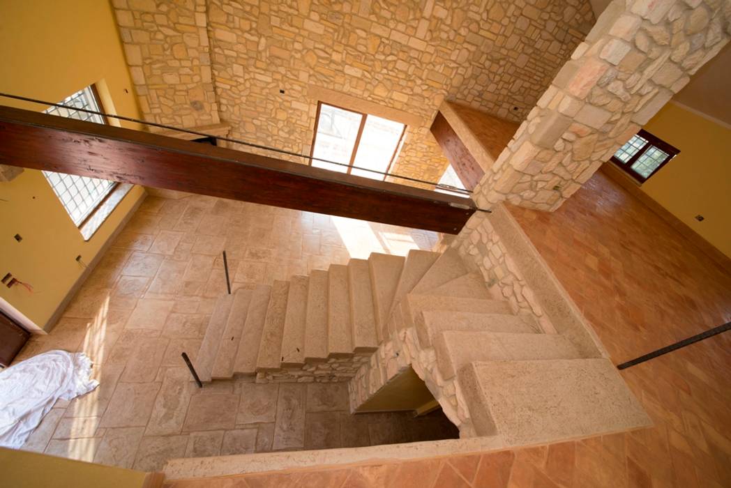 MOLITE, Cotto Antiqua Cotto Antiqua Stairs Granite
