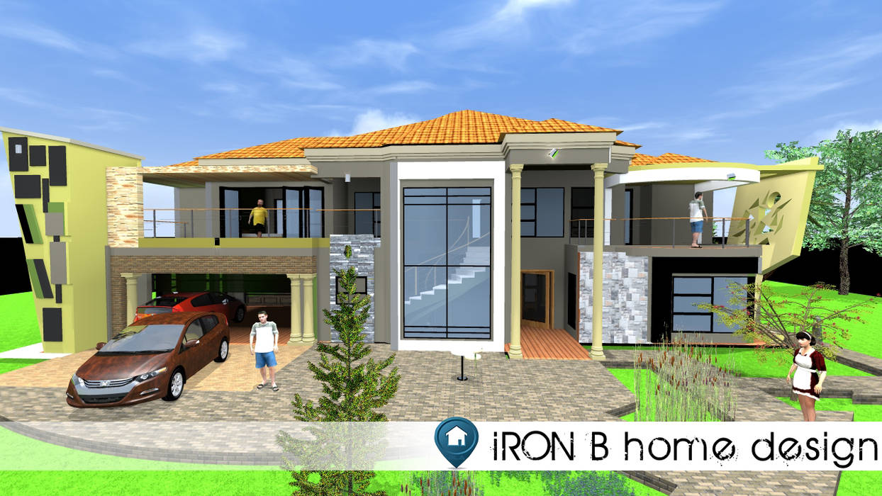 House Manzini, iRON B HOME DESIGN iRON B HOME DESIGN