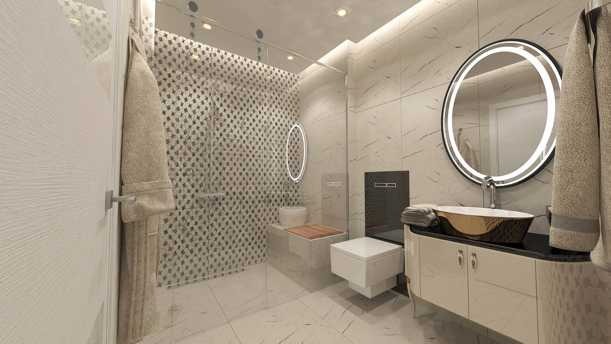 homify Modern Banyo