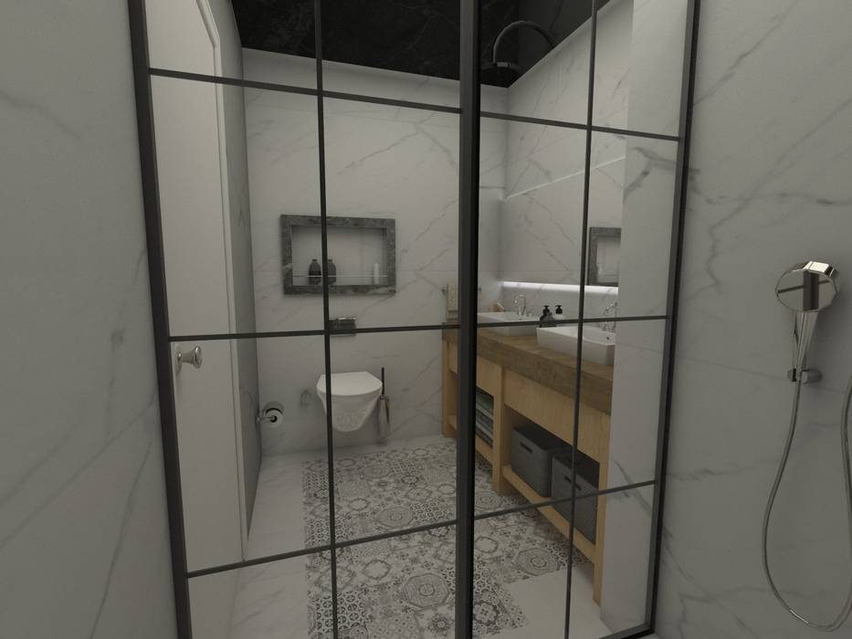 homify Modern Banyo