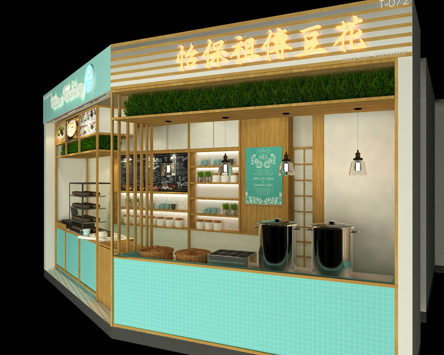 Chinese Retro Bean Factory Mid Valley Megamall Indfinity Design M Sdn Bhd Asian Style Gastronomy Homify