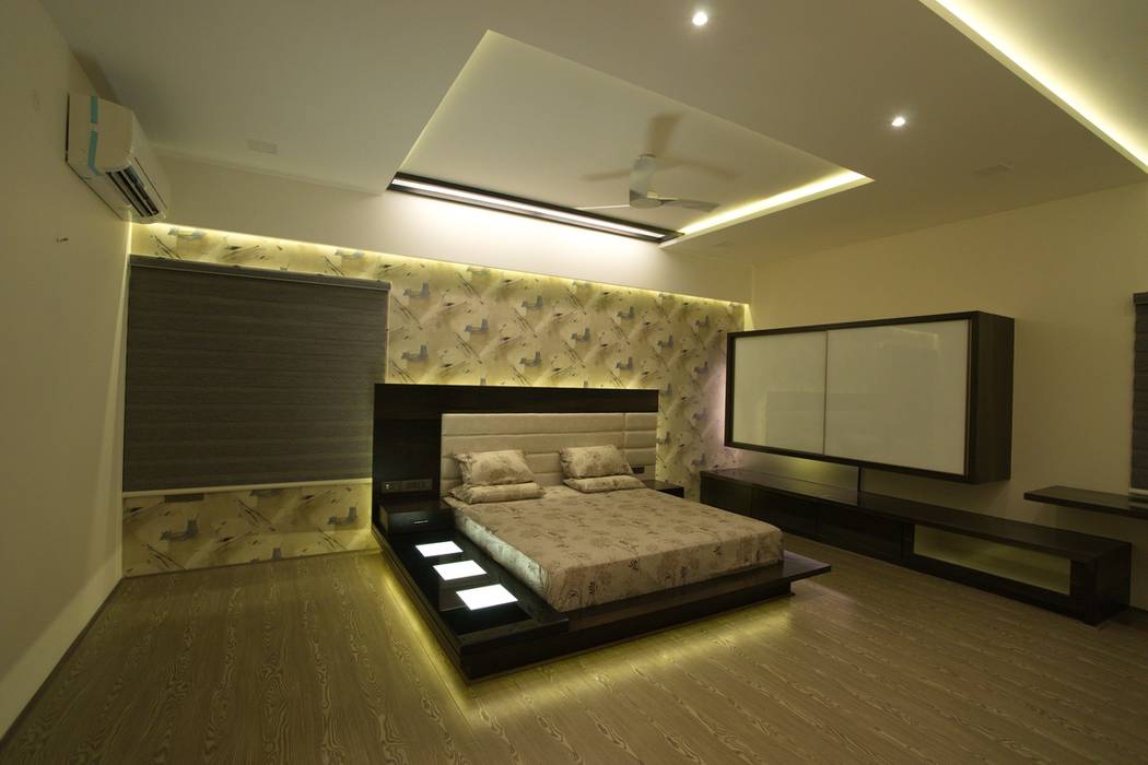 master bedroom homify Modern style bedroom