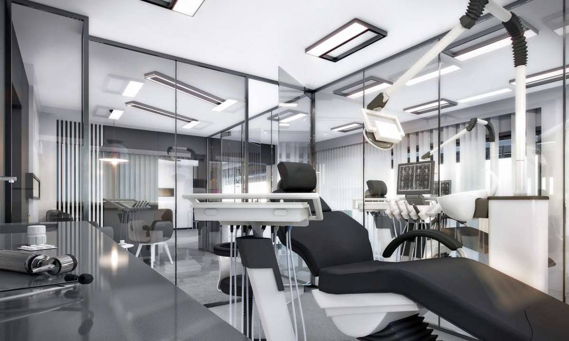 Klinik 45 Dis Klinigi Modern Klinikler Vero Concept Mi Marlik Modern Homify