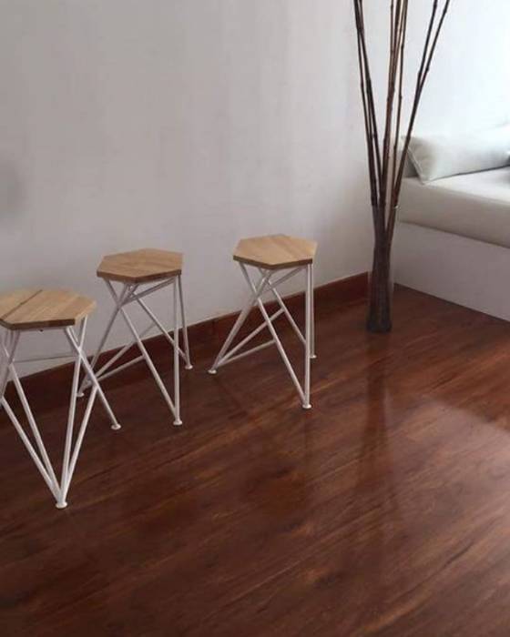 Diseño Interior y fabricación de mobiliario exclusivo, andres y cia andres y cia Minimalist living room Wood Wood effect