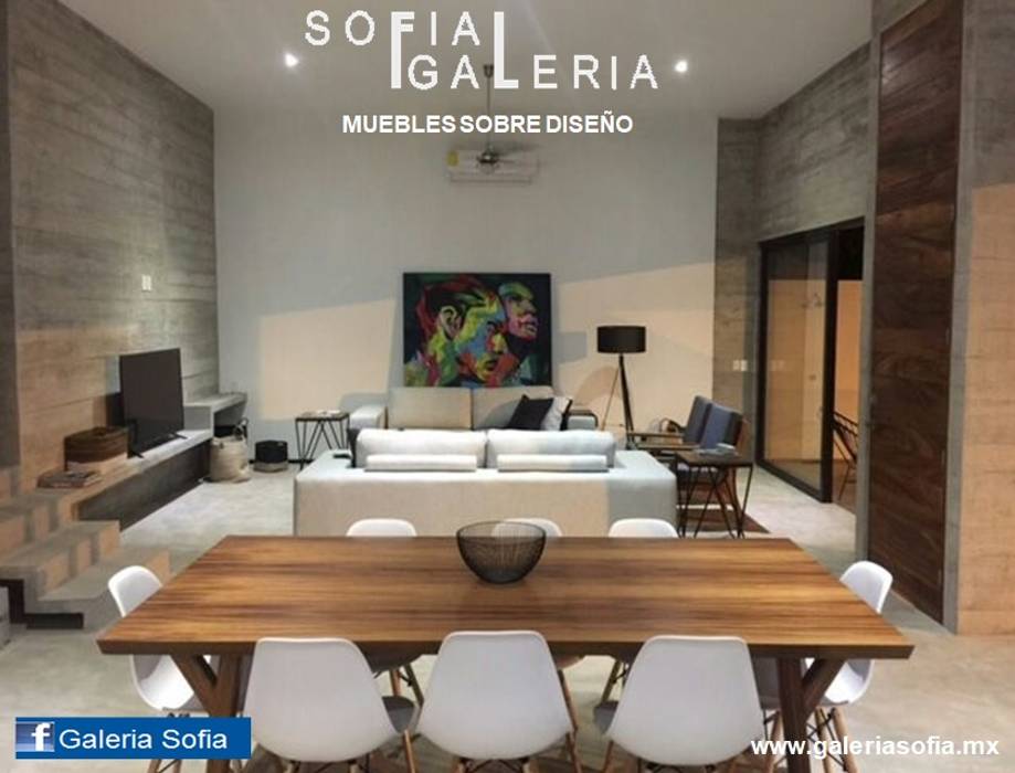 Sala comedor , Galeria Sofia Galeria Sofia オリジナルデザインの ダイニング 木 木目調 テーブル