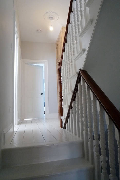 Stairwell A2studio Stairs stairs,painted floorboards