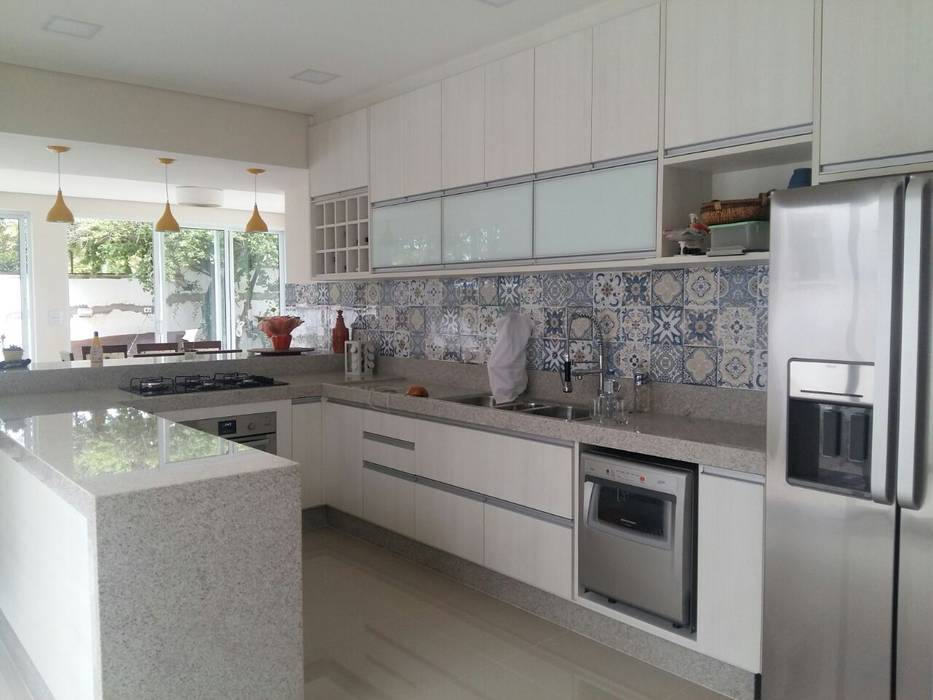 Reforma de uma Cozinha - 2017, Arquiteta Thiane Oliveira Arquiteta Thiane Oliveira Kitchen units