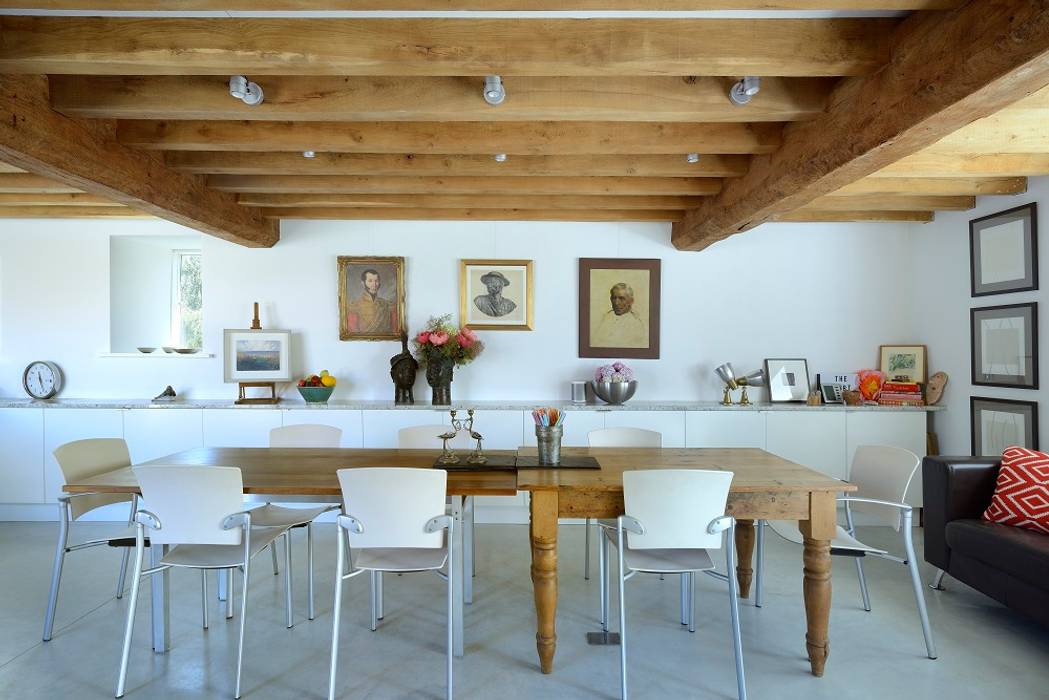 Barn Conversion Dining Room Minimalist Dining Room By O2i Design Consultants Minimalist Homify